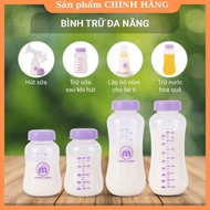 Narrow Neck Milk Storage Bottle - Wide Neck Compatible With Medela, Unimom, Ameda, spectra, Avent, Fatz, zozabi, Cimilre Breast Pump