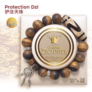 Dzi Kingdom Limited Edition Tiger Tooth Dzi Confident & Opportunity Dzi