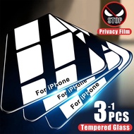 UPaitou Privacy Tempered Glass Film Screen Protector For Vivo Y01 Y11 Y3 Y15 Y16 Y19 Y31 Y21 Y22 Y33