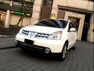 【FB搜尋桃園阿承】日產 超人氣LIVINA跑4萬 2012年 1.6CC 白色 二手車 中古車