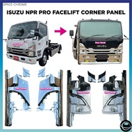 ISUZU NLR NPR PRO CORNER PANEL FACELIFT NEW MODEL BARU 2021YEAR ISUZU NPR PRO NLR CHROME ACCESSORIES