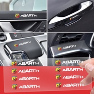5/10pcs Universal 3D Car Motorcycle Badge Sticker Decal Decor For Abarth 695 595 500 Competizione 12
