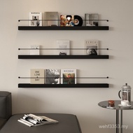 Decoration Nordic Metal Books Newspaper Iron Wall Hanging Wall Flat Wall Living Room Journal Rack St