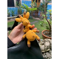 Bag Charm | Crochet bag charm | Giraffe bag charm