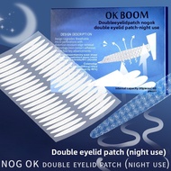 OK BOOM Double Eyelid 双眼皮贴夜用睡眠记忆定型双眼 Patch Inner Double Swollen Eye Bubbles For Night Use Invisible 