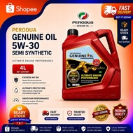 Perodua Engine Oil 5W30 Semi Synthetic Perodua Genuine Oil 4L
