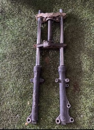 โช็คหน้า+เเผงคอ JR120 มือสองสภาพสวย