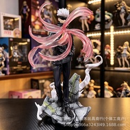 Spell Fighting Gojo Go Anime Figure Void Combat Gojo Go Scene Model Yuren Boxed Model Ornaments h202