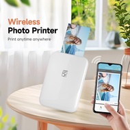 HPRT MT53 Mini Colour Photo Printer 313dpi High definition Wireless Bluetooth connection