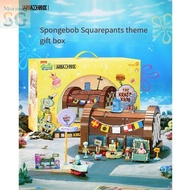 MorningSGAreax The Krusty Krab SpongeBob SquarePants Crab Castle King Restaurant AB0027 Crab Castle 