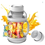 Sport Portable Blender 68oz USB Rechargeable Travel Juice Blender for Shakes and Smoothies 18000RPM BPA-Free Personal-Size Cordless Big Belly Bottle with 6 Blades for Kitchen Home