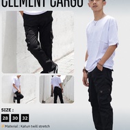 Clement - Men's Long Twill Stretch Cargo Pants