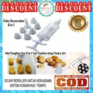 8 in 1 Cake Mold - 8 in 1 Cake Decoration - Cake Printing Tool