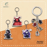 GANTUNGAN Keychain FORSAKEN 4 KILLER Acrylic Keychain (JOHN DOE, NOLI, C00LKIDD, RUST 101)