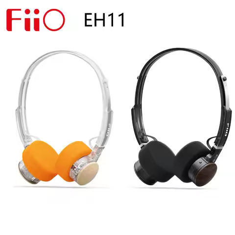 FiiO EH11 Retro Bluetooth Headphones Small Over-Ear Design Headset 40mm Large Dynamic Driver Mechani