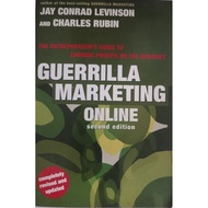 USED GUERILLA MARKETING ONLINE SECOND EDITION BOOK Original