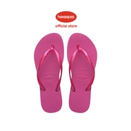 Havaianas Slim Flip Flops- Rose Gum