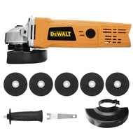 （สินค้าจุด）DEWALT เครื่องเจียร์ เครื่องเจียร์ไฟฟ้า ลูกหมู 4 นิ้ว 1500W รุ่น DW801 คอยล์ทองแดง - คุ้ม