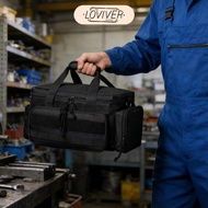 LOVIVER Tool Bag Professional Tool Carry Bag for Plumber Work Mechanics Builders