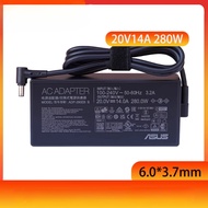 Original 20V 14A 280W AC Power Charger for ASUS ROG Strix G17 G713QY G614J WS74 G703GI Adapter