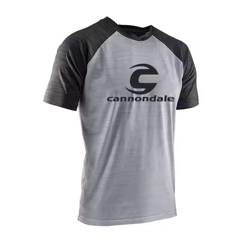 Cannondale Men's Mountain Bike Short Sleeve Jersey BMX Motocross Enduro Quick Dry Breathable T-Shirt