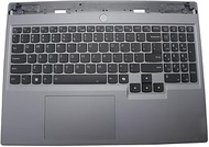 Laptop PalmRest&Keyboard for Lenovo Legion 5 16IRX9 83DG English US 5CB1P55134 Upper Case with White