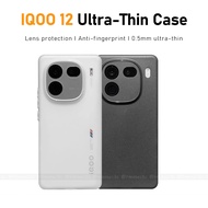 For Vivo IQOO 12 Pro 5G Casing Soft Translucent Matte Ultra-thin Phone Case Cover