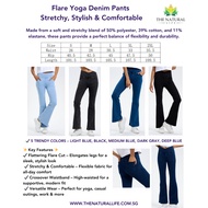 Flare Yoga Denim Pants – Versatile, Comfortable & Stylish