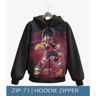 Jacket Hoodie Zipper Boboiboy Fire Printing 3D Jacket Kids Boboiboy Trendy ZIP-71