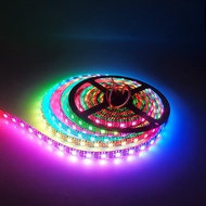 WS2812B Led Strip 1-5m 60 pixels/leds/m Smart 5050 RGB led Strip light,Black/White PCB,WS2812 IC;IP3