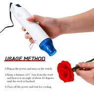 350W Handheld Hot Air Gun Dual Speed Hot Air Gun DIY Hot Air Heat Gun High Durability Hand Tool