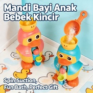 Baby Duck Fountain Shower Bath Duck Water Wheel Suction Cup Toy