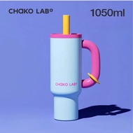 แถมแปรง!🎁แก้วเก็บความเย็น ฟางถ้วยเก็บความร้อน 1050ml 316สแตนเลส Chakolab Thermos Cup Bawang Cup ความ