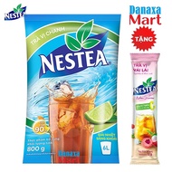(Mua 1 Tặng 1) Trà Nestea dạng bịch vị Hoa quả Vải Chanh và Trà sữa đường nâu + Tặng kèm 1 gói nhỏ