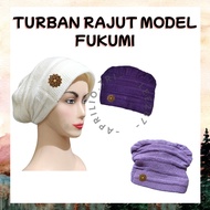 4038 - Fukumi Model Knitted Turban / Mother's Hat