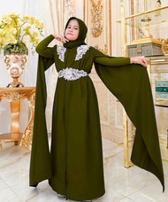 Baju Muslim Anak ALMIRA KIDS / Dress Maxi Anak Perempuan