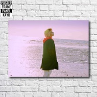 Poster NCT U Yuta From Home Resonance Part 1 Solid Wood Frame A4 YTA003