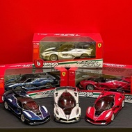 B Ferrari 1: 18FXXK-EVO Red Blue White Simulation Alloy Car Model Gift Collection Boys