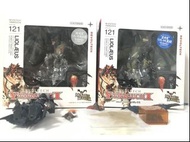 海洋堂山口式可動銀火龍蒼火龍&蒼火龍裝備獵人