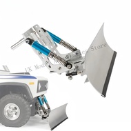 1/10 RC Crawler Snowplow Adjustable Aluminum Plow Blade for Axial SCX10 III 90046 TRX4 Defender Redc