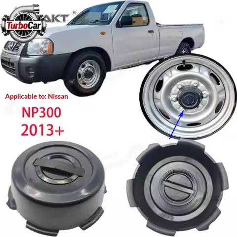4pcs Set Wheel Rim Center Cover Hubcap For Nissan NP300 2013+ Model Car Exterior Decoration Accessor