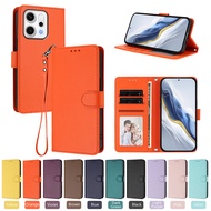 Cute Cat Leather Wallet Case For OPPO A17 A17K A18 A36 A38 A40 A40M A58 A76 A78 A79 A80 A96 A98 Kick