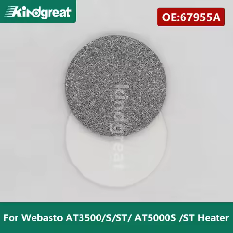1Set Heaters Service Kits 40mm Burner Screen Mesh 67955A + White Pad For Webasto AT3500 S ST / AT500