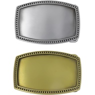 2Pcs Gesper Tali Pinggang Kosong Vintage 1.5 Inci, Gesper Tali Pinggang Tahan Lasak, Gesper Tali Pin