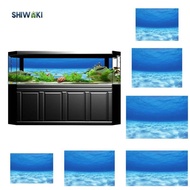 [Ready Stock] Fish Tank Adhesive Posters For Fish Tank Aquarium Landscape Decor 61x30cm
