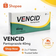 Gastroesophageal Reflux Disease (GERD) Vencid Tab 40mg 2x7s