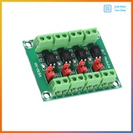 PC817 4-Channel Opto Isolator Module