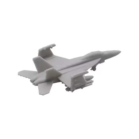 5PCS Uncolored Model Folding Wing Airplane EA-18G Growler DIY Resin Electronic Attack Fighter 1/700 