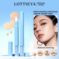 [BUY 1 FREE 1] LOTTIEYA Obedient Spin Liquid Concealer First Base Skin Tint Longlasting Formula Squa