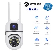 V380 Pro CCTV Security Camera Outdoor IP Camera WiFi 1080P HD IP66 Waterproof CCTV Camera